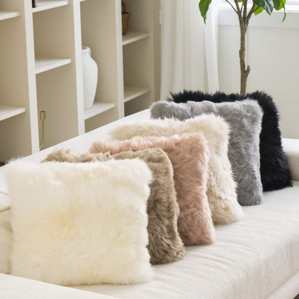 Sheepskin Pillow 16"