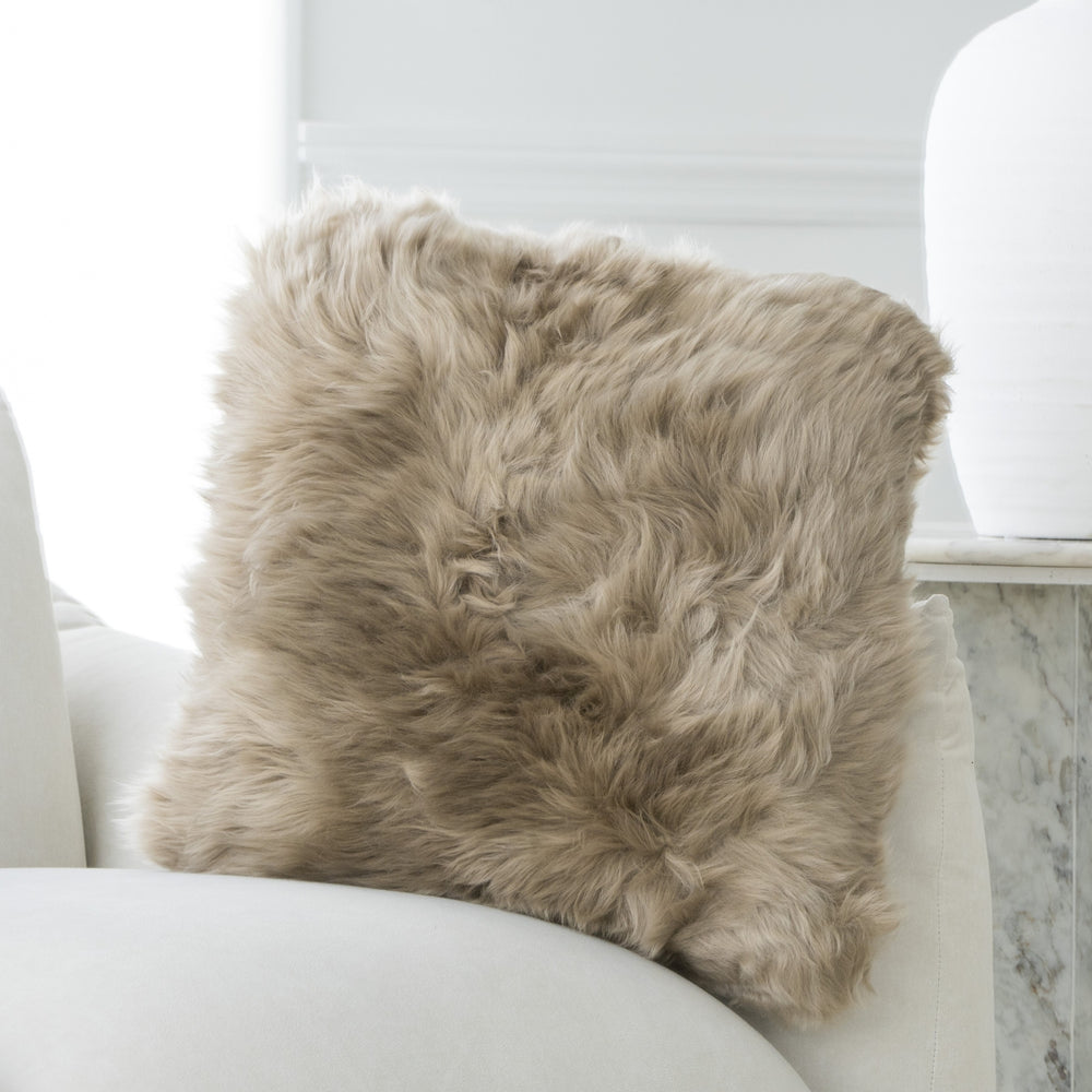 Sheepskin Pillow 16"