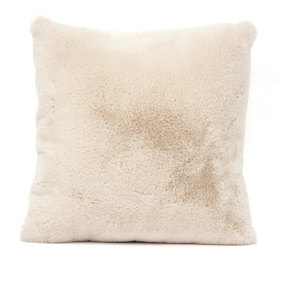Faux Rabbit Fur Pillow