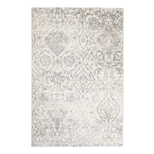 Cream Faded Area Rug