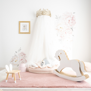 Rectangle Faux Rabbit Fur Rug | 5x7ft