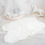 Pelt Shape Faux Fur Rug | 4x6ft 5x7ft
