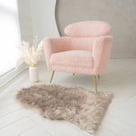Pelt Shape Faux Fur Rug | 29x42"