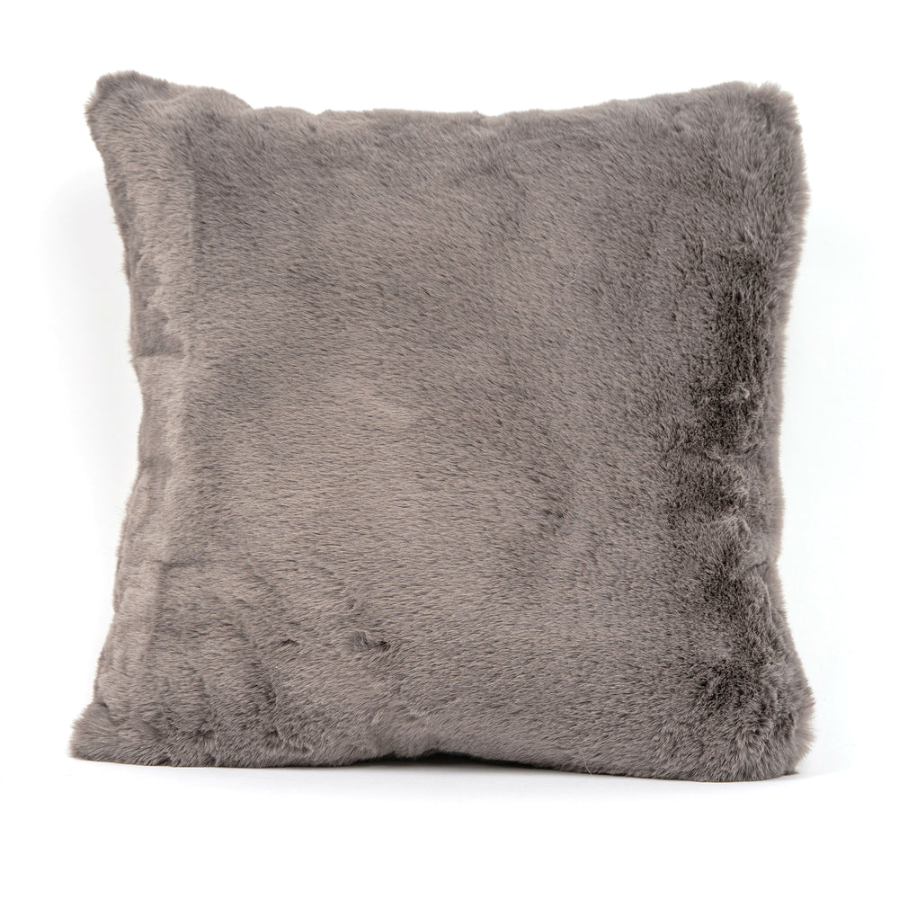 Faux Rabbit Fur Pillow