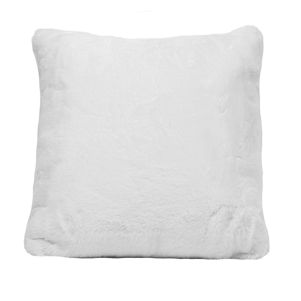Faux Rabbit Fur Pillow