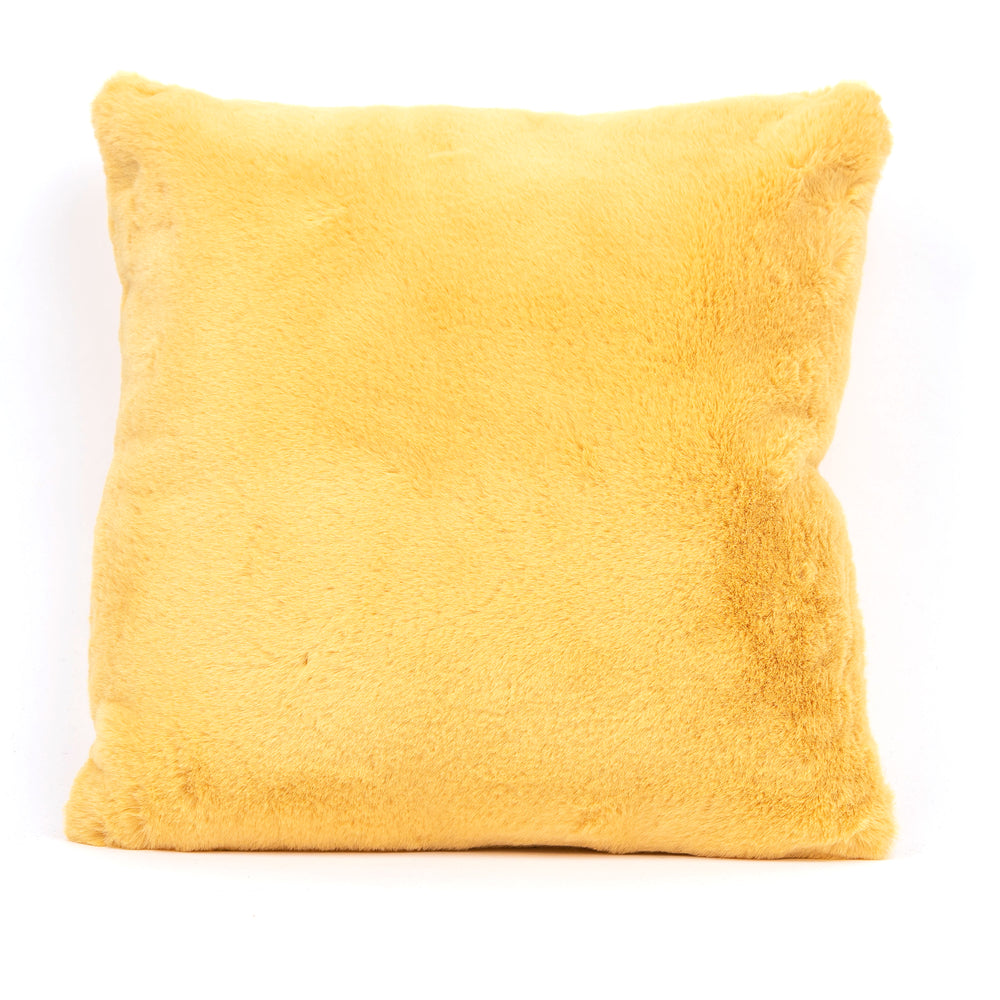 Faux Rabbit Fur Pillow