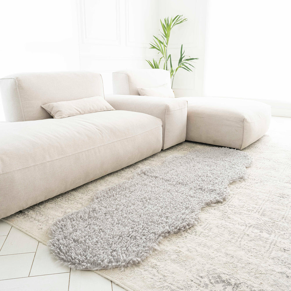 Curly Faux Fur Rug | 2x6ft Runner