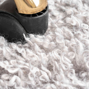 Curly Faux Fur Rug | 29x42"